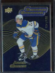 Jack Quinn [Sapphire] #SG6 Hockey Cards 2022 Upper Deck Smooth Grooves Prices
