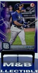 Wander Franco [Purple] #12 Baseball Cards 2022 Bowman Prices