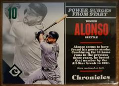 Yonder Alonso [Green] #3 Baseball Cards 2017 Panini Chronicles Prices