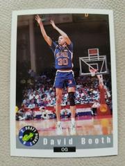 David Booth Basketball Cards 1992 Classic Draft Picks Prices