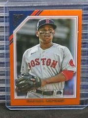 Rafael Devers [Orange] #3 Baseball Cards 2022 Topps Gallery Prices