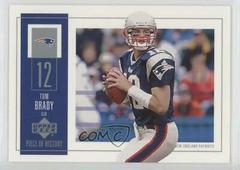Tom Brady #58 Football Cards 2002 Upper Deck Piece of History Prices
