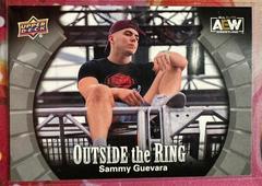 Sammy Guevara [Silver] Wrestling Cards 2022 Upper Deck AEW Outside the Ring Prices