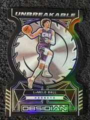 LaMelo Ball Basketball Cards 2021 Panini Obsidian Unbreakable Prices