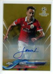 Jonas [Autograph Gold Refractor] #15 Soccer Cards 2017 Topps Chrome UEFA Champions League Prices