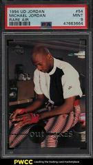 Michael Jordan #54 Basketball Cards 1994 Upper Deck MJ Rare Air Prices