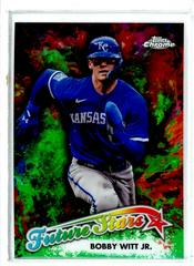 Bobby Witt Jr. [Green] Baseball Cards 2023 Topps Chrome Update Future Stars Prices