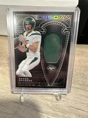 Aaron Rodgers [Yellow Electric Etch] #75 Football Cards 2023 Panini Obsidian Prices
