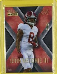 John Metchie III [Red] #MB-64 Football Cards 2022 Wild Card Matte Black Prices