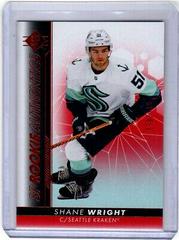 Shane Wright [Red] #101 Hockey Cards 2022 SP Prices
