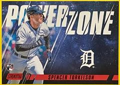Spencer Torkelson [Red] #PZ-21 Baseball Cards 2022 Stadium Club Power Zone Prices