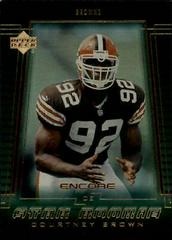 Courtney Brown #223 Football Cards 2000 Upper Deck Encore Prices