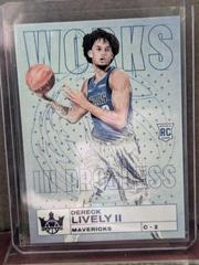 Dereck Lively II [Violet] #30 Basketball Cards 2023 Panini Court Kings Works in Progress Prices
