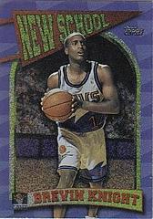 Brevin Knight Basketball Cards 1997 Topps New School Prices