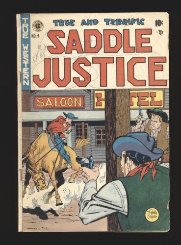 Saddle Justice #4 (1948) Comic Books Saddle Justice