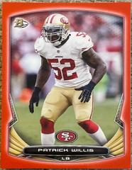 Patrick Willis [Red] #103 Football Cards 2014 Bowman Prices