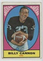 Billy Cannon #109 Football Cards 1967 Topps Prices