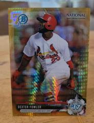 Dexter Fowler [Gold Refractor] #BNR-DF Baseball Cards 2017 Bowman Chrome National Convention Prices