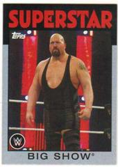 Big Show [Silver] Wrestling Cards 2016 Topps WWE Heritage Prices
