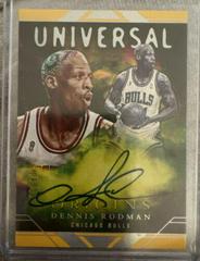 Dennis Rodman [Gold] #18 Basketball Cards 2023 Panini Origins Universal Autograph Prices