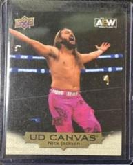 Nick Jackson [Gold] #C38 Wrestling Cards 2022 Upper Deck AEW UD Canvas Prices
