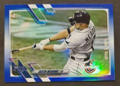 Austin Meadows [Blue Foil] #130 Baseball Cards 2021 Topps Opening Day Prices