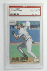 Jason Giambi #208 Baseball Cards 1996 Fleer Prices