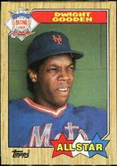 Dwight Gooden [Trademark on Front] #603 Baseball Cards 1987 Topps Prices