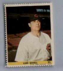 Luke Sewell #95 Baseball Cards 1949 Eureka Sportstamps Prices