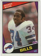 Booker Moore #29 Football Cards 1984 Topps Prices