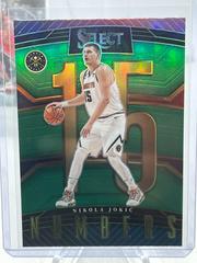 Nikola Jokic [Green] #11 Basketball Cards 2022 Panini Select Numbers Prices