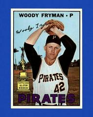 Woody Fryman Baseball Cards 1967 Topps Prices