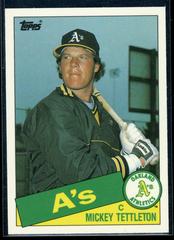 Mickey Tettleton #120T Baseball Cards 1985 Topps Traded Tiffany Prices