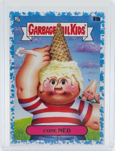 Cone Ned [Blue] #81b Garbage Pail Kids Intergoolactic Mayhem