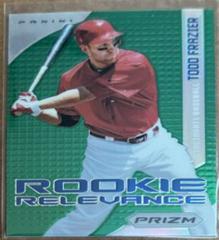 Todd Frazier [Green Prizm] Baseball Cards 2012 Panini Prizm Rookie Relevance Prices