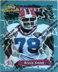 Bruce Smith [w/ Coating] #187 Football Cards 1995 Topps Finest Boosters Prices