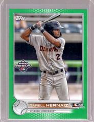 Darell Hernaiz [Green] #PD-10 Baseball Cards 2022 Topps Pro Debut Prices