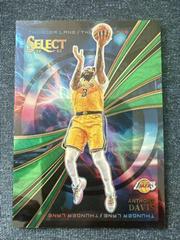 Anthony Davis [Green] #7 Basketball Cards 2022 Panini Select Thunder Lane Prices