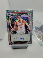 Trae Young Basketball Cards 2021 Panini Prizm Fast Break Autographs Prices