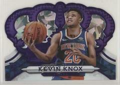 Kevin Knox [Crystal Purple] #101 Basketball Cards 2018 Panini Crown Royale Prices