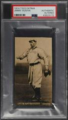 Jimmy Austin Baseball Cards 1914 T222 Fatima Prices