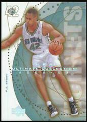 P.J. Brown Basketball Cards 2002 Ultimate Collection Prices