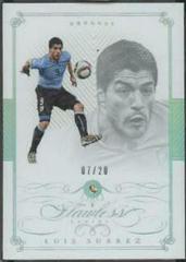 Luis Suarez [Ruby] Soccer Cards 2016 Panini Flawless Prices