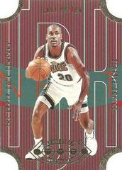 Gary Peyton Basketball Cards 1996 Upper Deck Fast Break Connection Prices