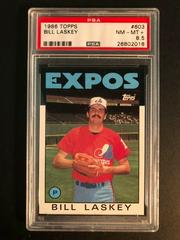 Bill Laskey #603 Baseball Cards 1986 Topps Prices