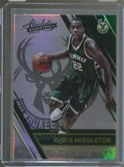 Khris Middleton [Spectrum Gold] Basketball Cards 2016 Panini Absolute Prices