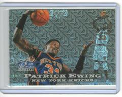 Patrick Ewing [Row 0] Basketball Cards 1997 Flair Showcase Prices