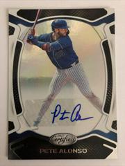 Pete Alonso [Autographs] #21 Baseball Cards 2021 Panini Chronicles Certified Prices