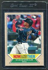 Francisco Lindor Baseball Cards 2017 Topps Heritage Now and Then Prices