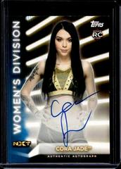 Cora Jade [Blue] Wrestling Cards 2021 Topps WWE Women's Division Autographs Prices